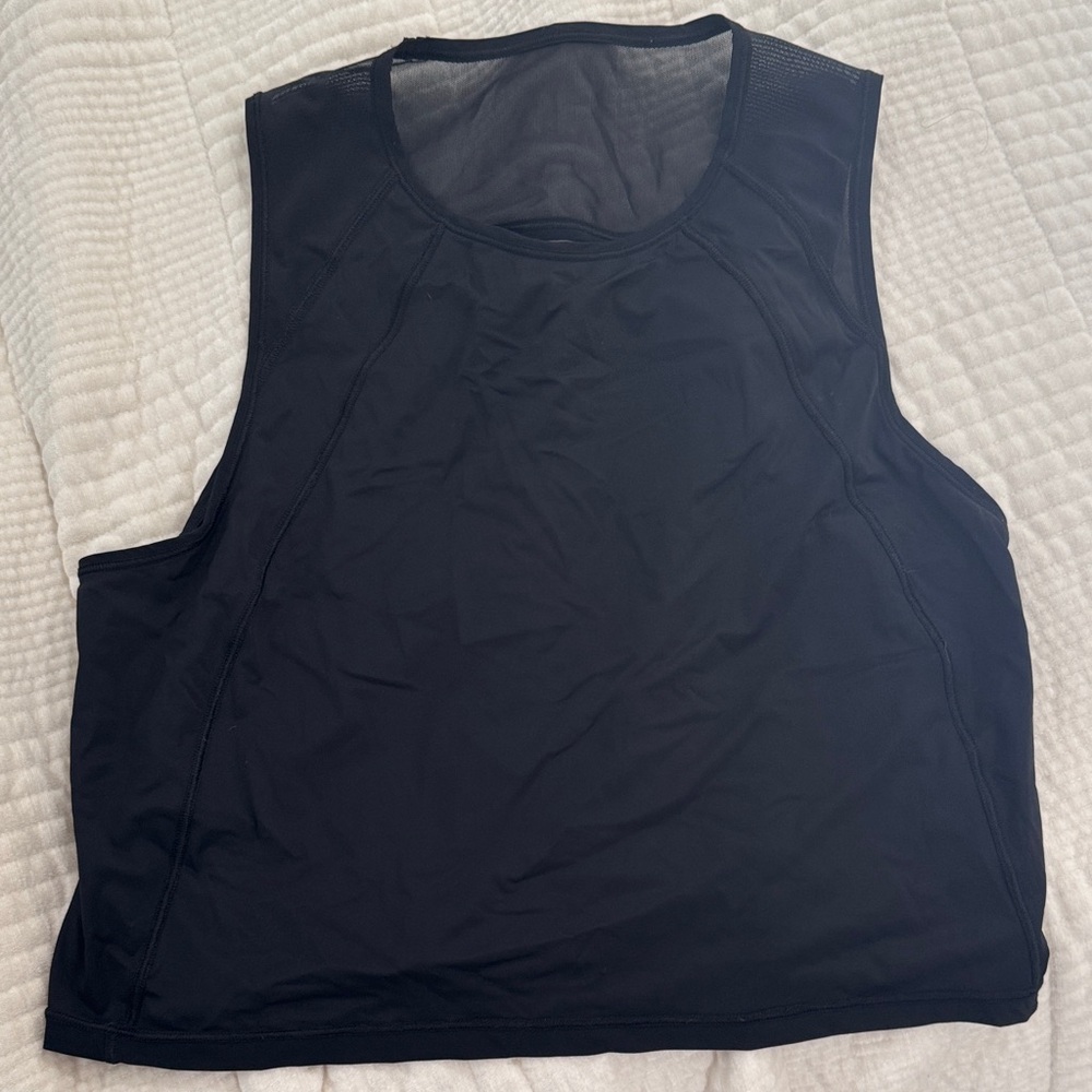 lululemon athletica Black Muscle Tee
